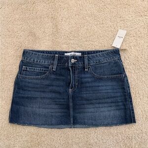 Denim Mini Skirt